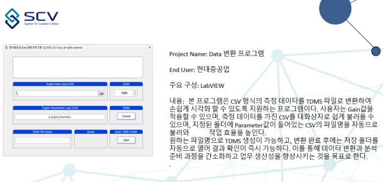[LabVIEW] Data 변환 프로그램